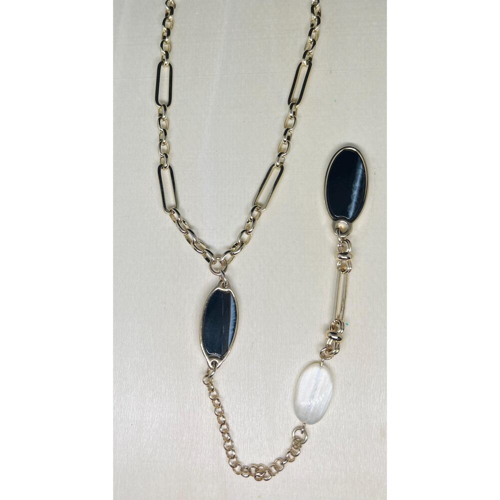 Chicos necklace, vintage chicos, chicos jewelry, chicos lariat,